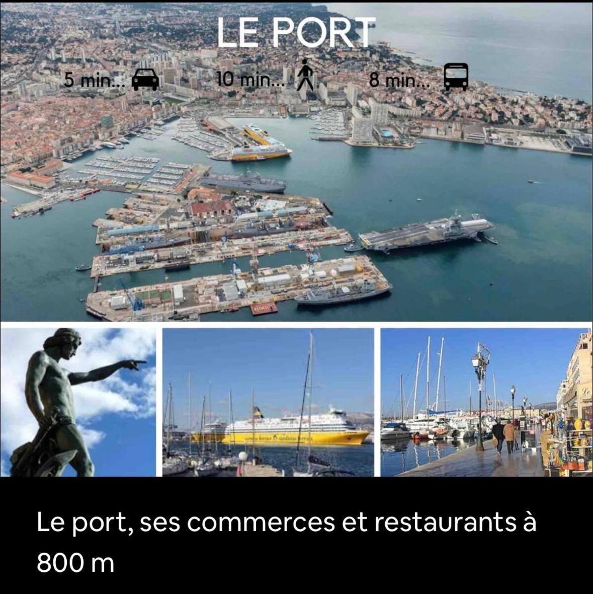 Les Terrasses: Romantic Charm in Central Toulon Exterior photo